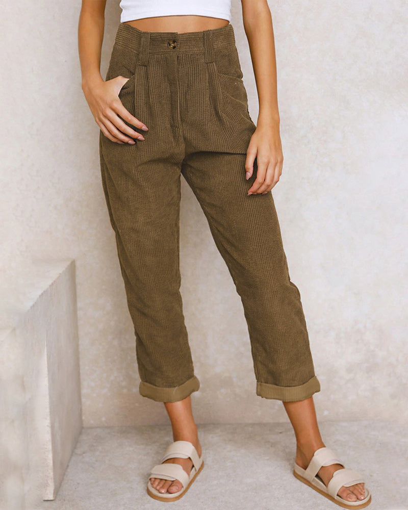 TailorEase High Waist Trousers