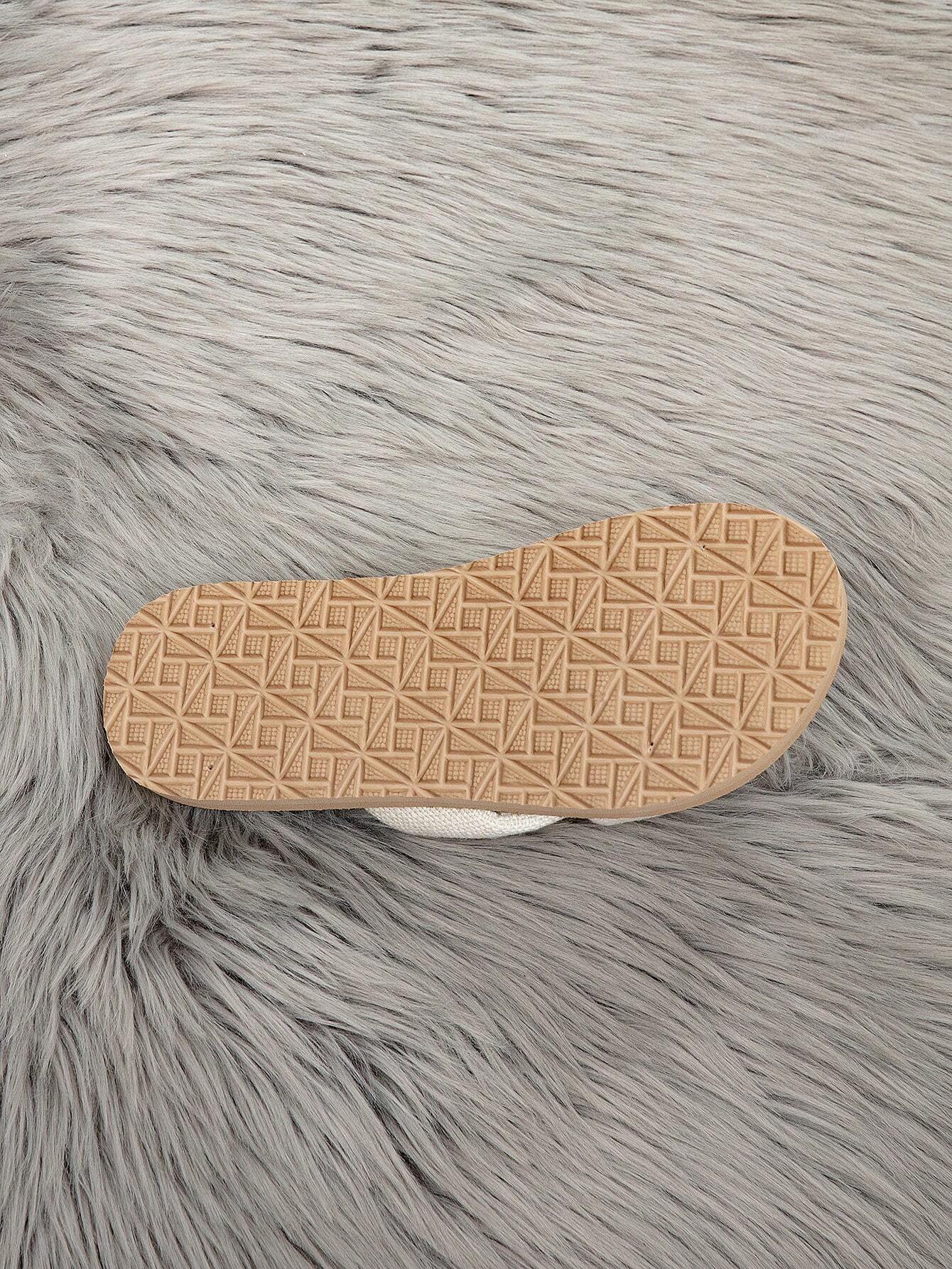 Boho-Knot Slide Sandals