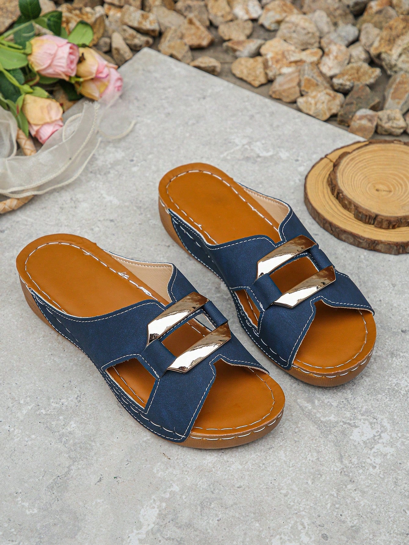 Comfort Arch Support Slide Sandals