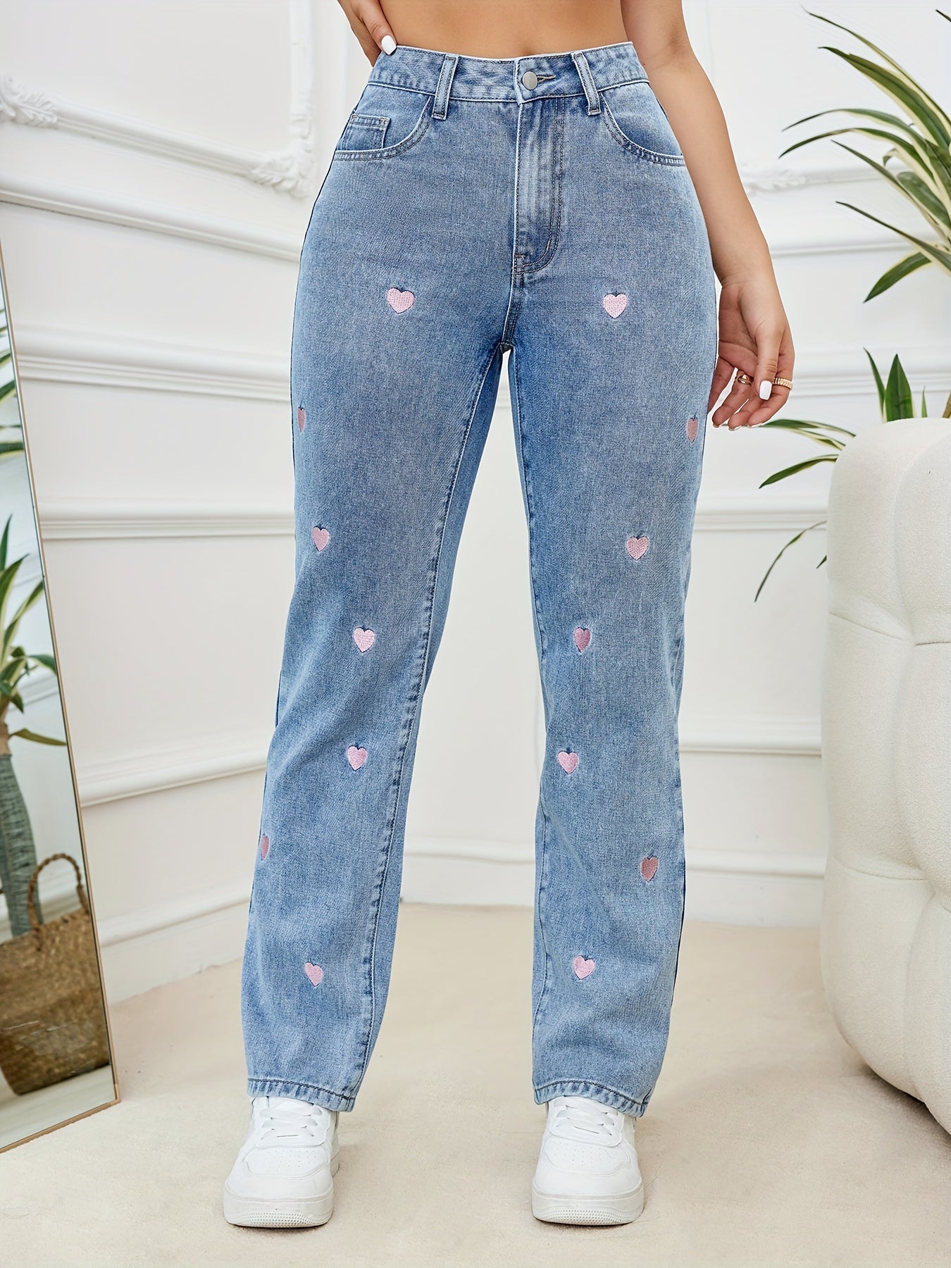 Marian heart Jeans