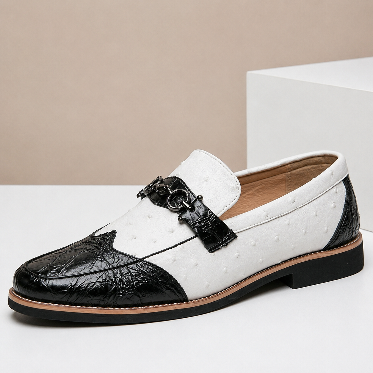 Renzo Genuine Leather Loafers