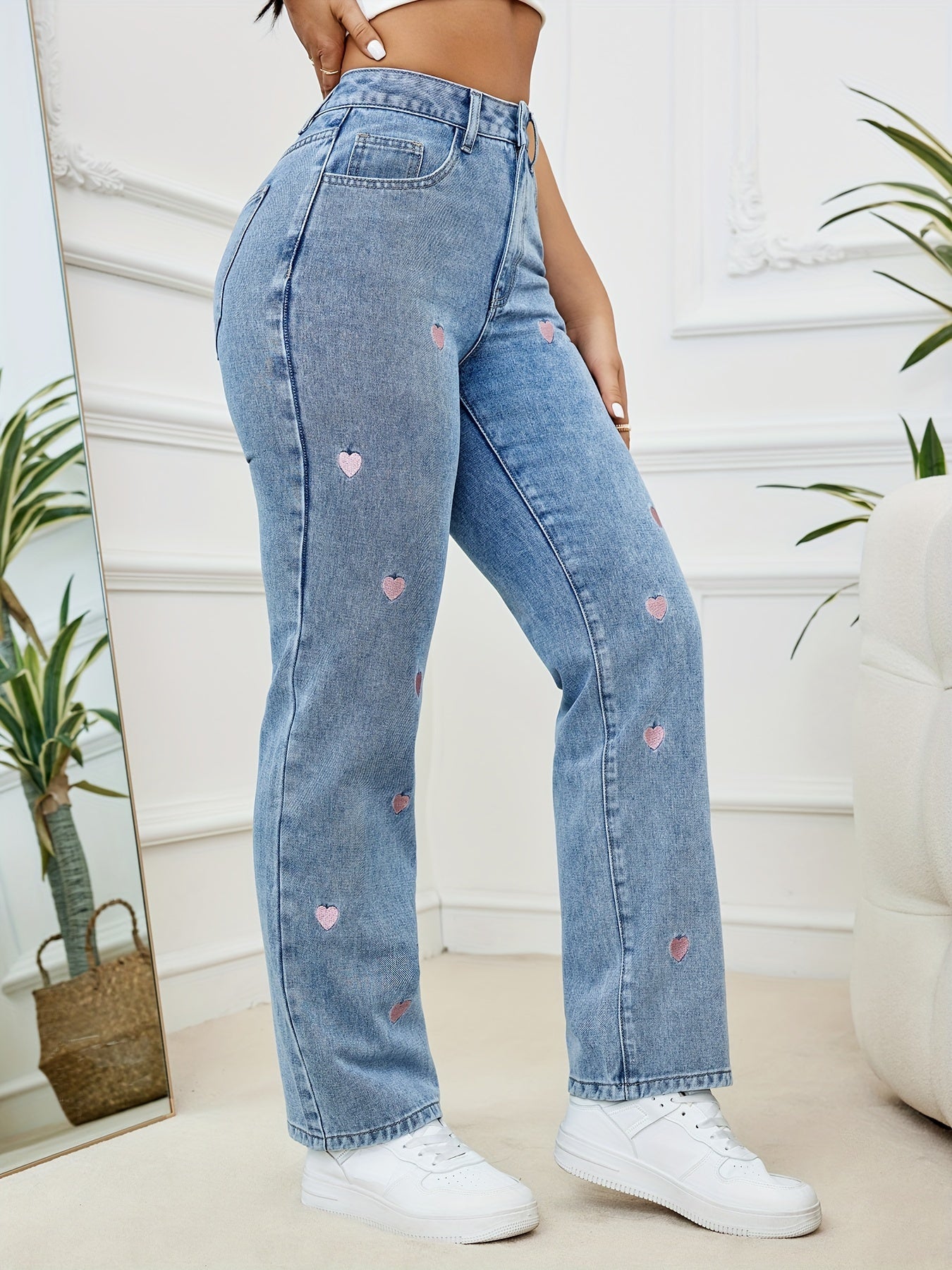 Marian heart Jeans