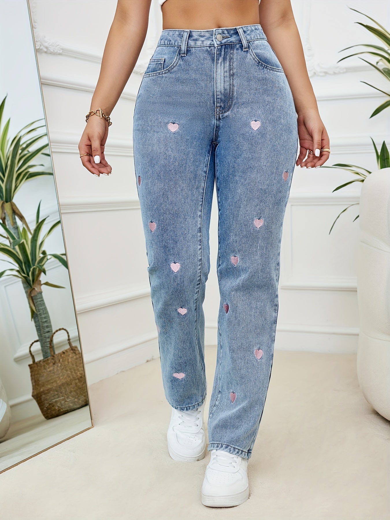 Marian heart Jeans