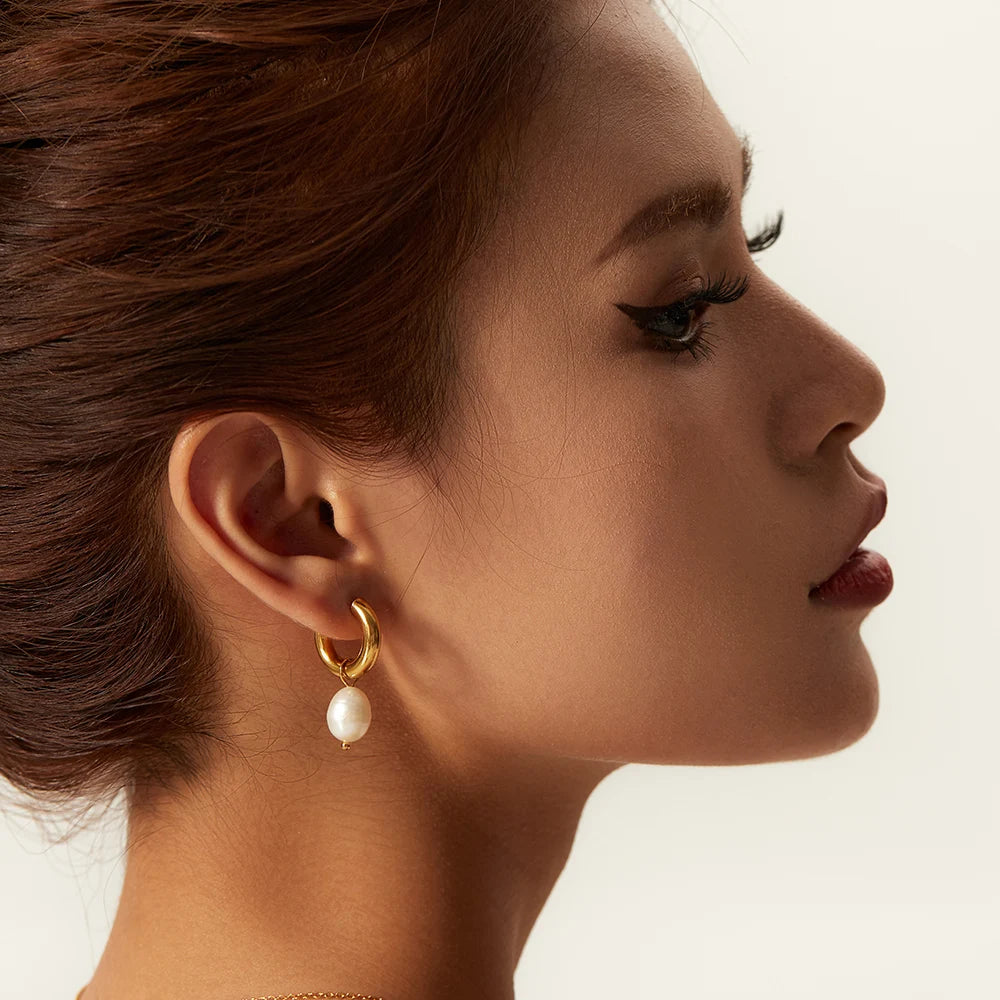 LunaPearl Hoops
