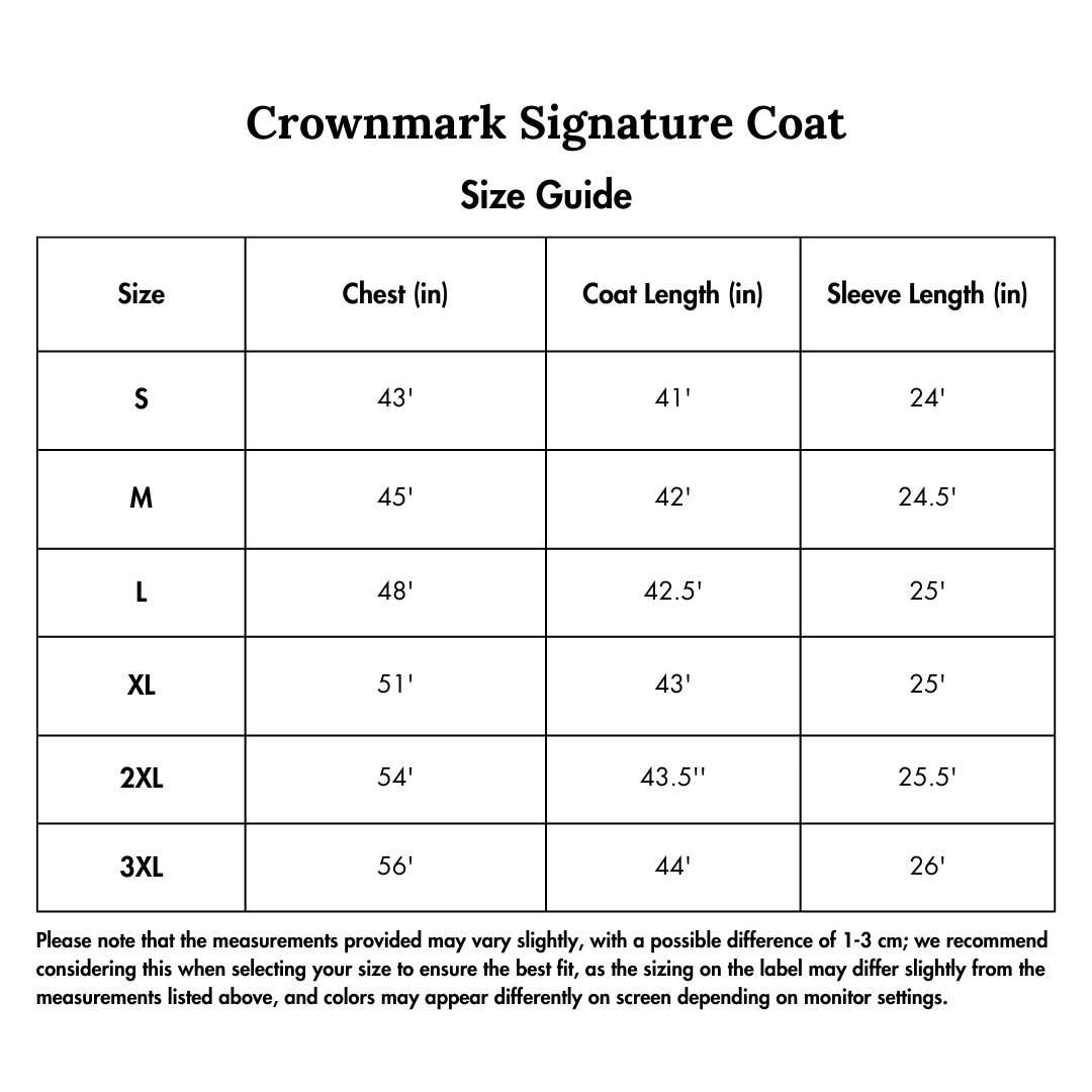Crownmark Signature Coat