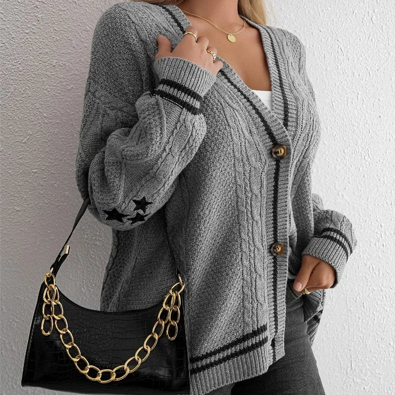 Star Knit Cardigan