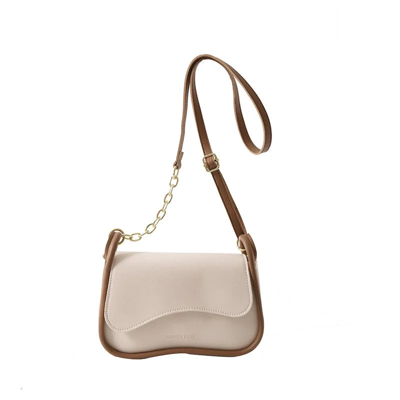 Sculpted Edge Chain Bag