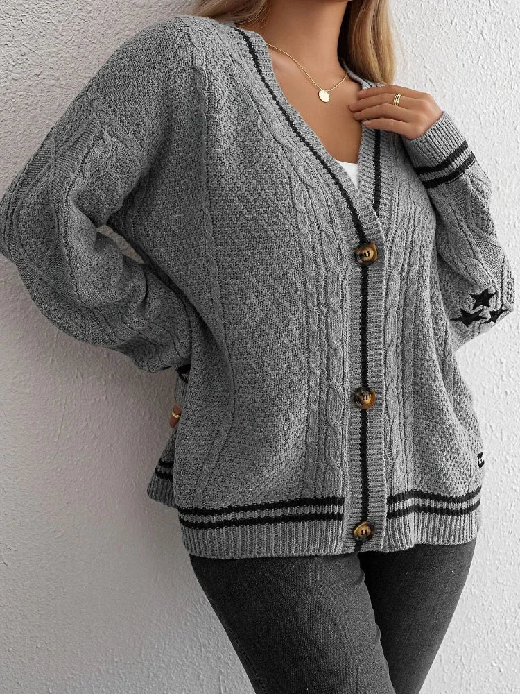 Star Knit Cardigan