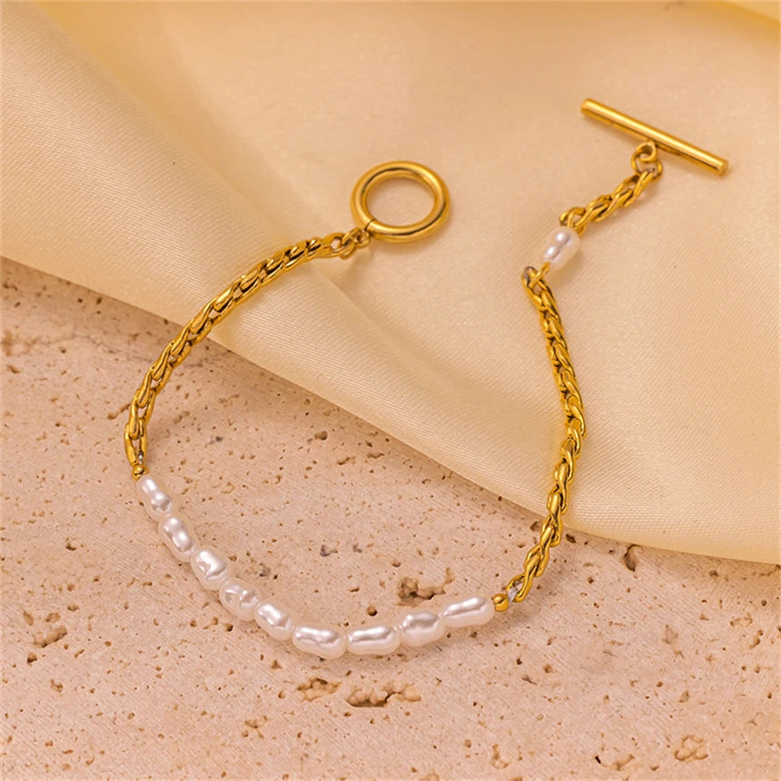 Pearl Link Bracelet