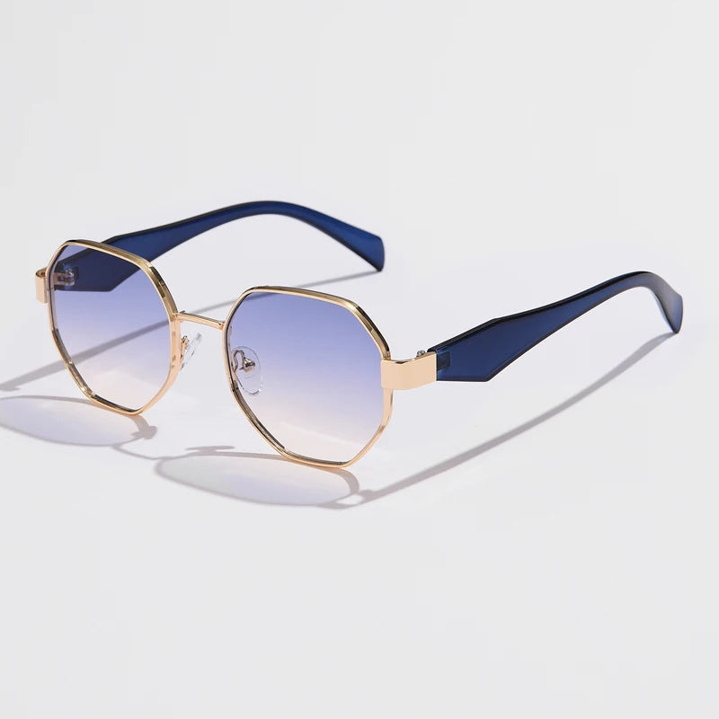 Hexa Gold Frame Sunnies