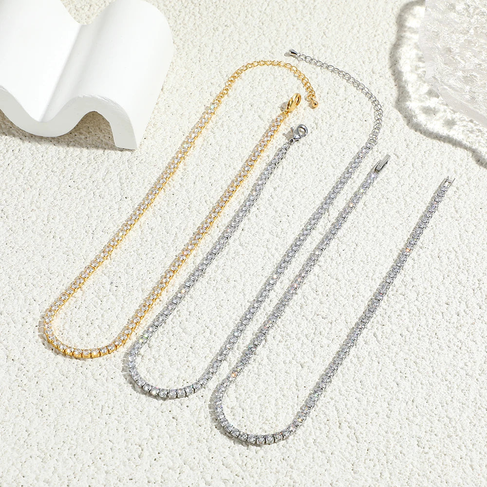 Tennis Chain Necklace/Bracelet