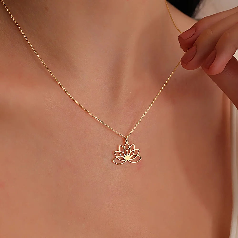 Lotus Bloom Pendant