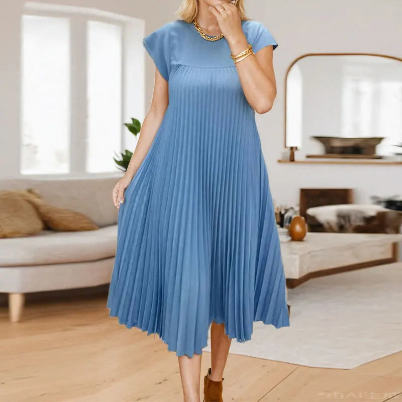 Grace - Pleated Maxi Dress
