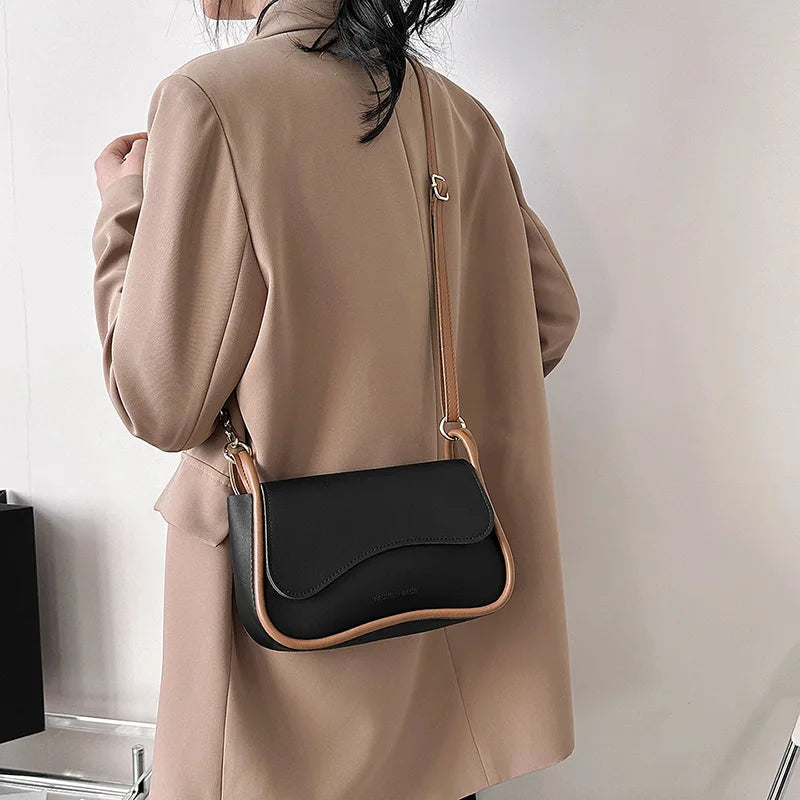 Sculpted Edge Chain Bag