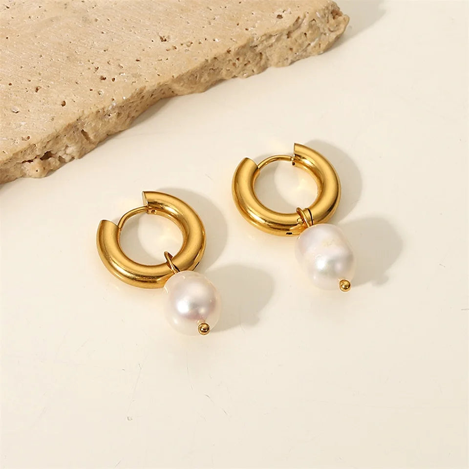 LunaPearl Hoops
