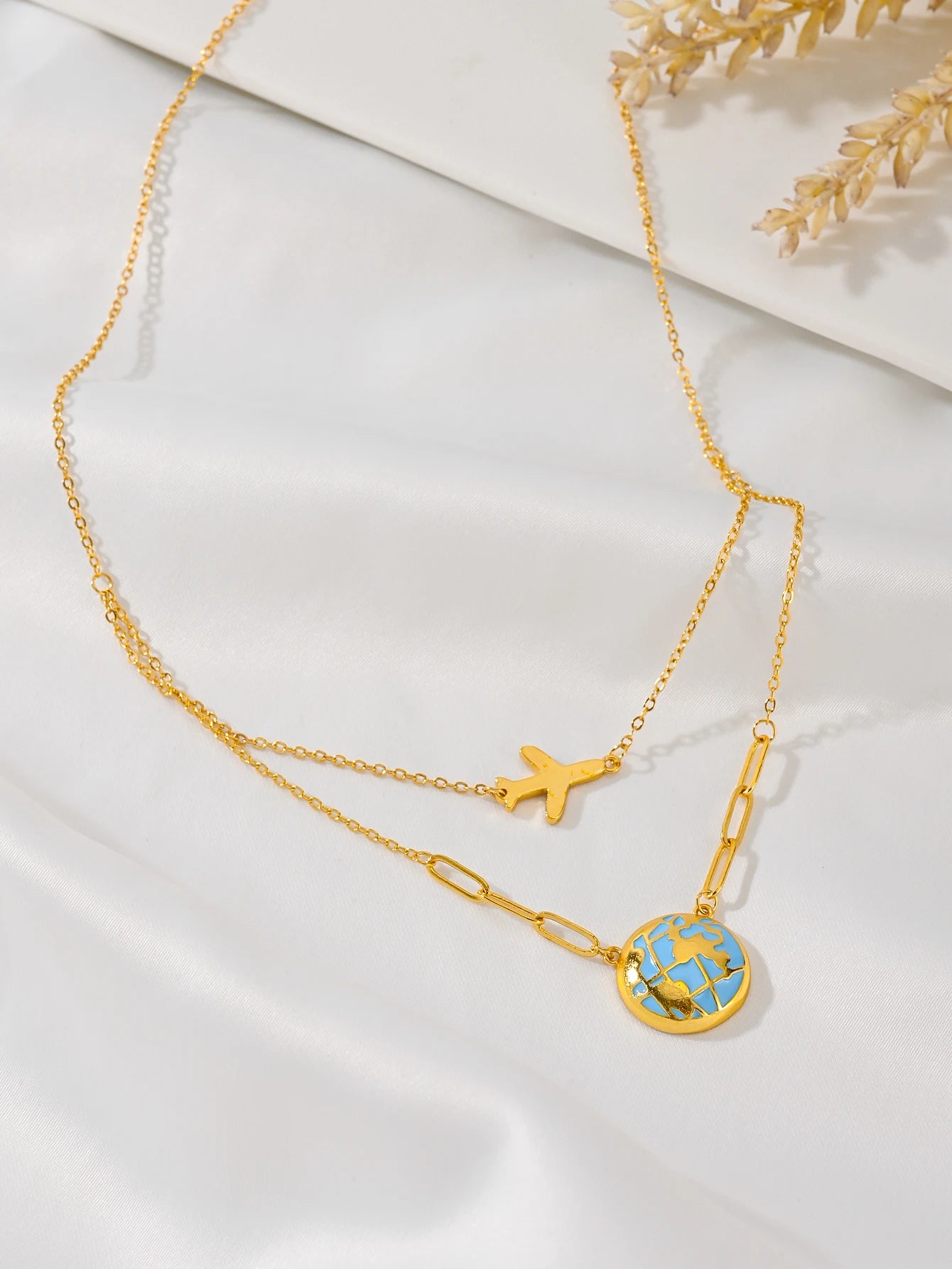 Wanderlust Globe Necklace