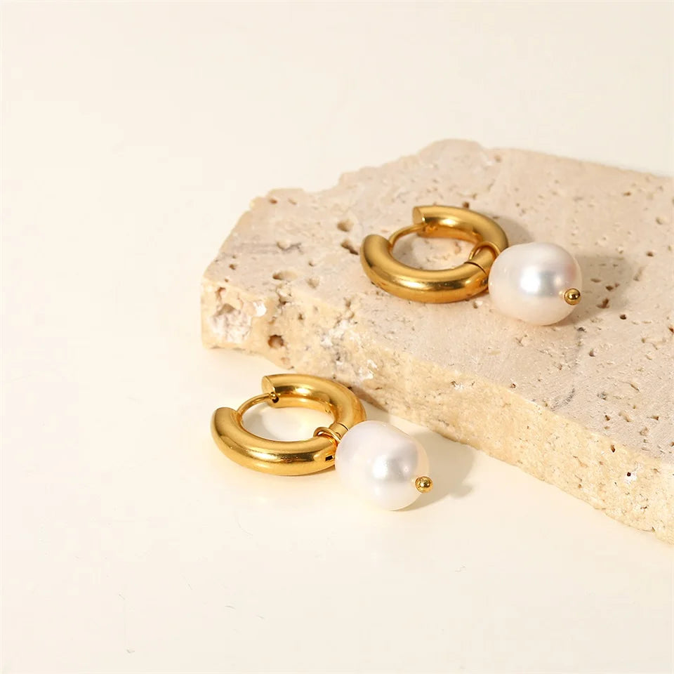 LunaPearl Hoops