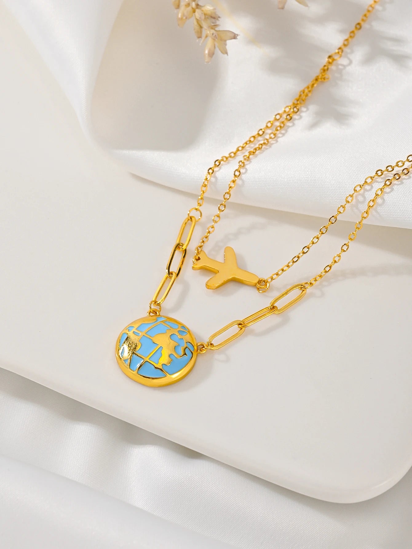 Wanderlust Globe Necklace