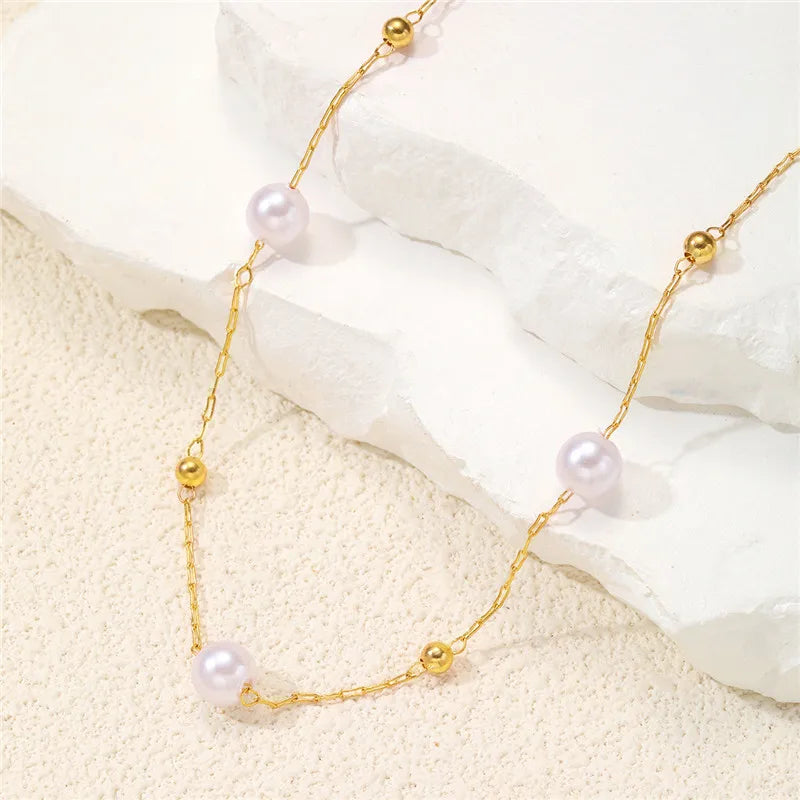 Lina Pearl Necklace
