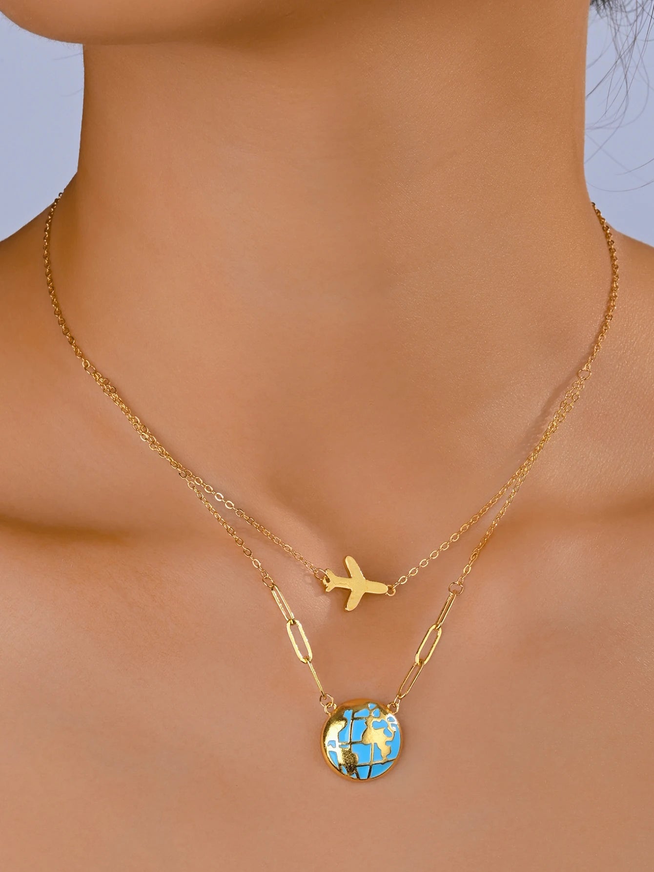 Wanderlust Globe Necklace