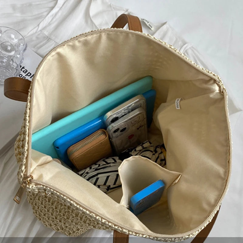 Vintage Woven Tote