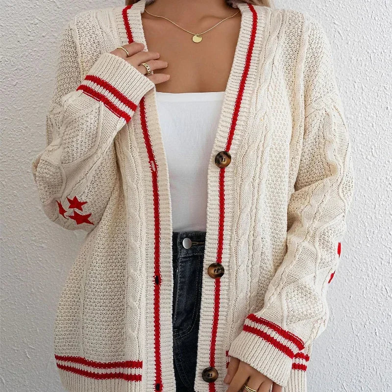 Star Knit Cardigan