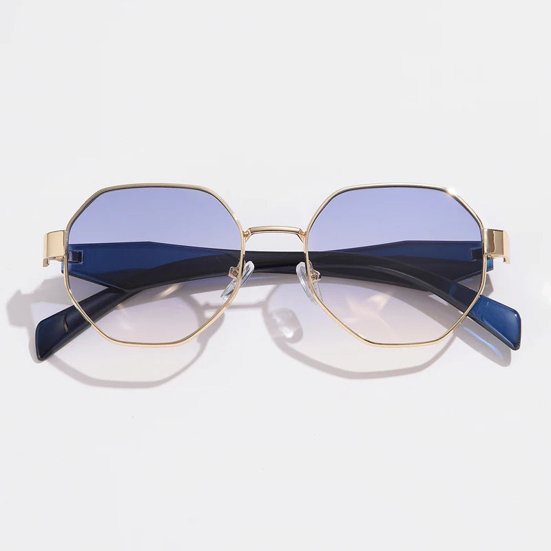 Hexa Gold Frame Sunnies