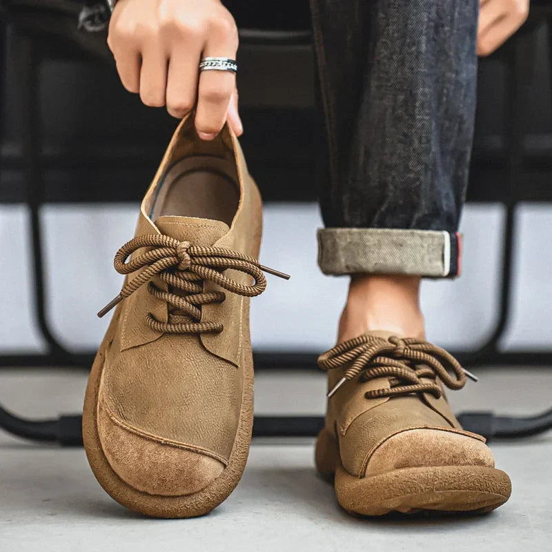 Troy Leather Sneakers