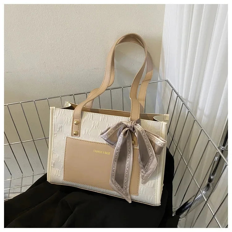 Metro Luxe Scarf Tote