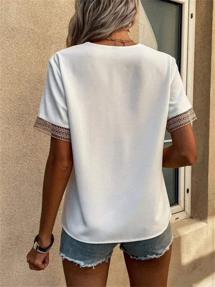 Citrus Lace Top