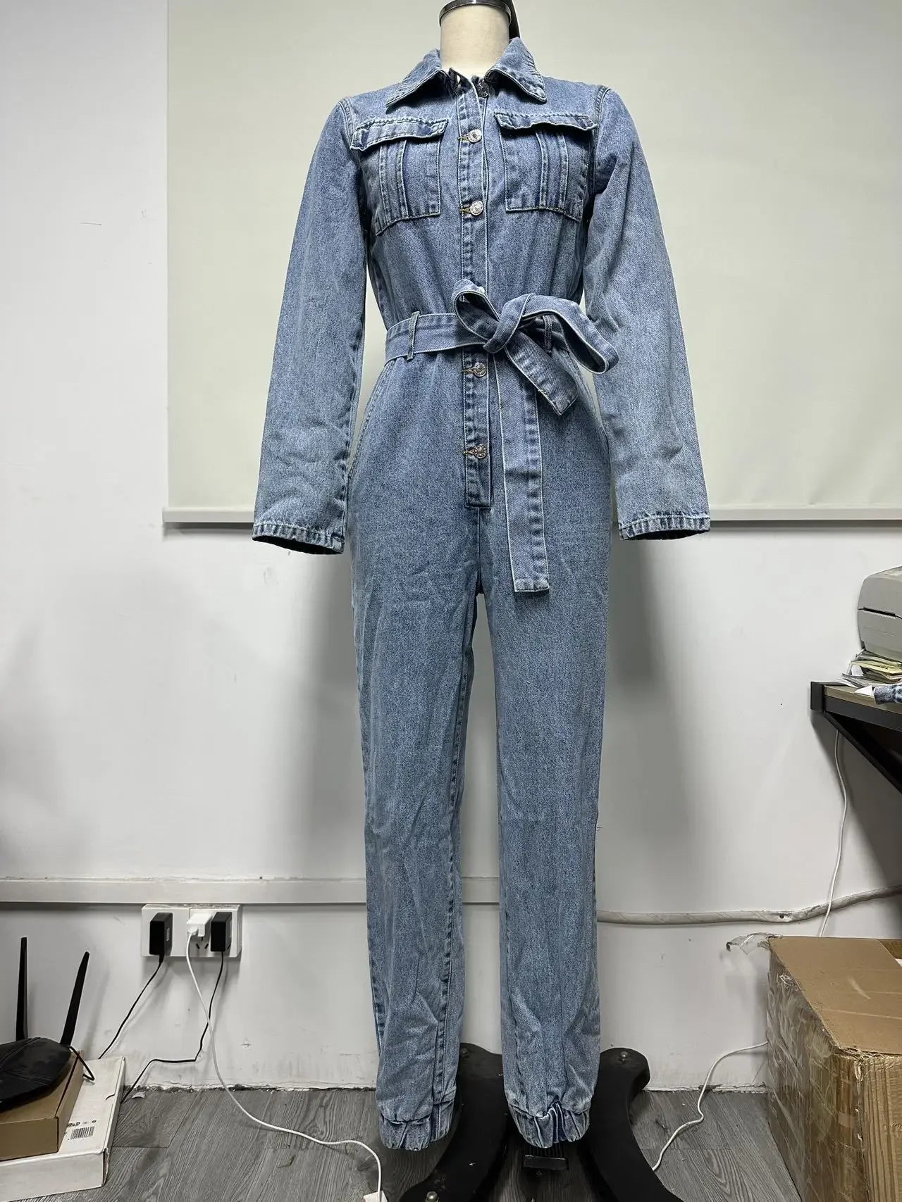 Miley - Denim Jumpsuit