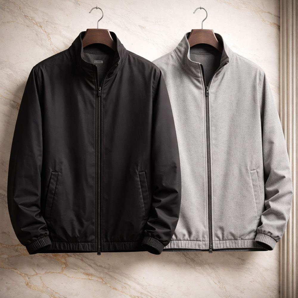 DUALSTYLE CORDUROY BOMBER 2 IN 1 JACKET