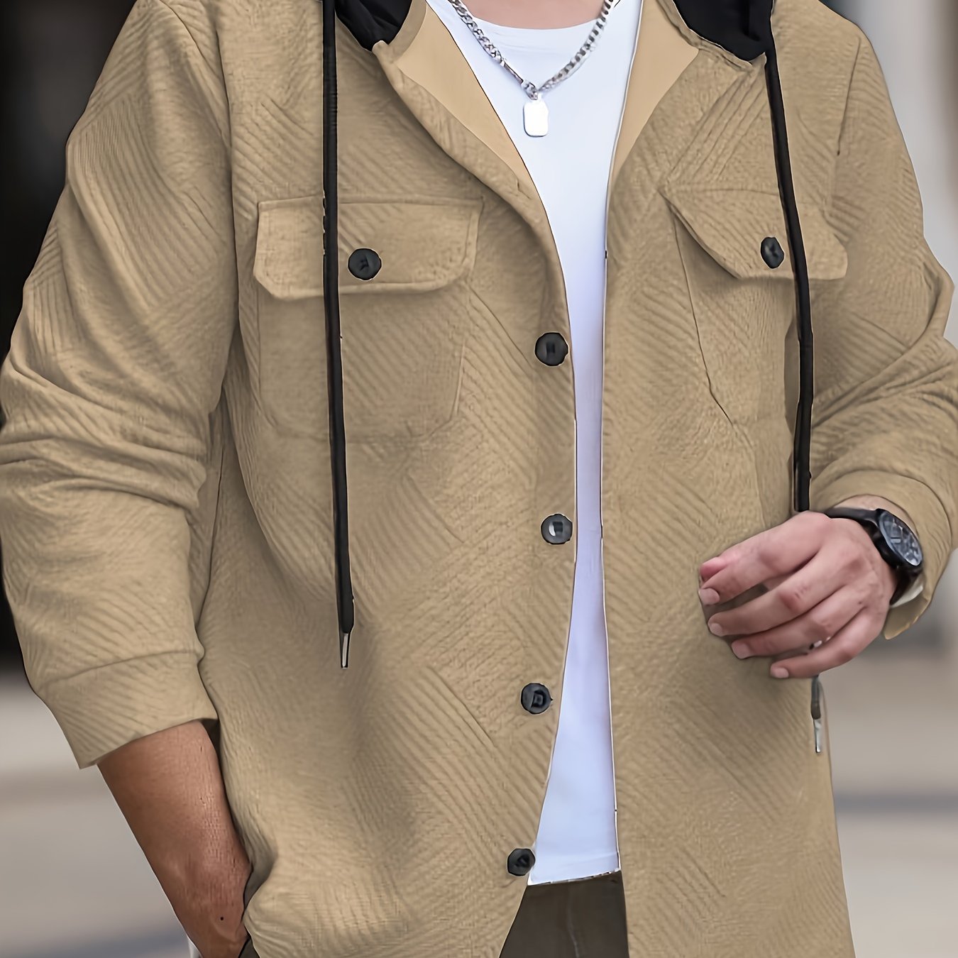 Orveno Structured Zip Jacket