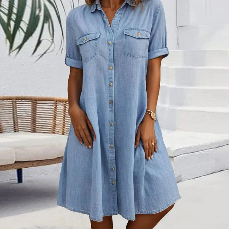 The Riviera Elegance Midi Dress