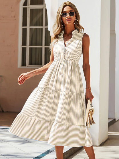 Sunset Stripe Dress