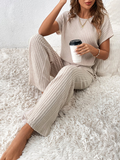 Cozy Ribbed Lounge Set
