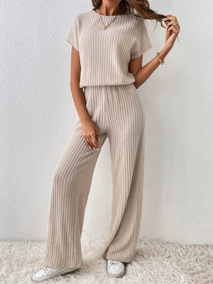 Cozy Ribbed Lounge Set