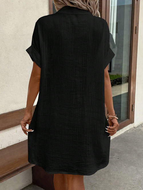 CottonEase Shirt Dress