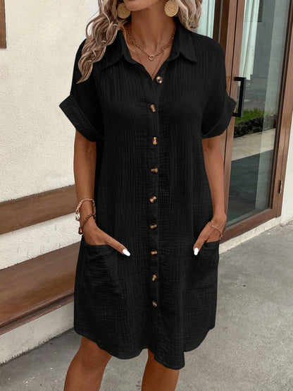 CottonEase Shirt Dress