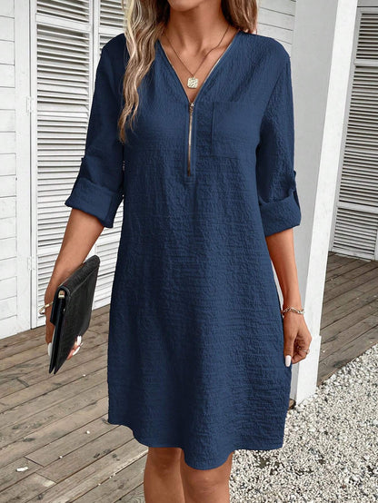 Harbor Zip Dress