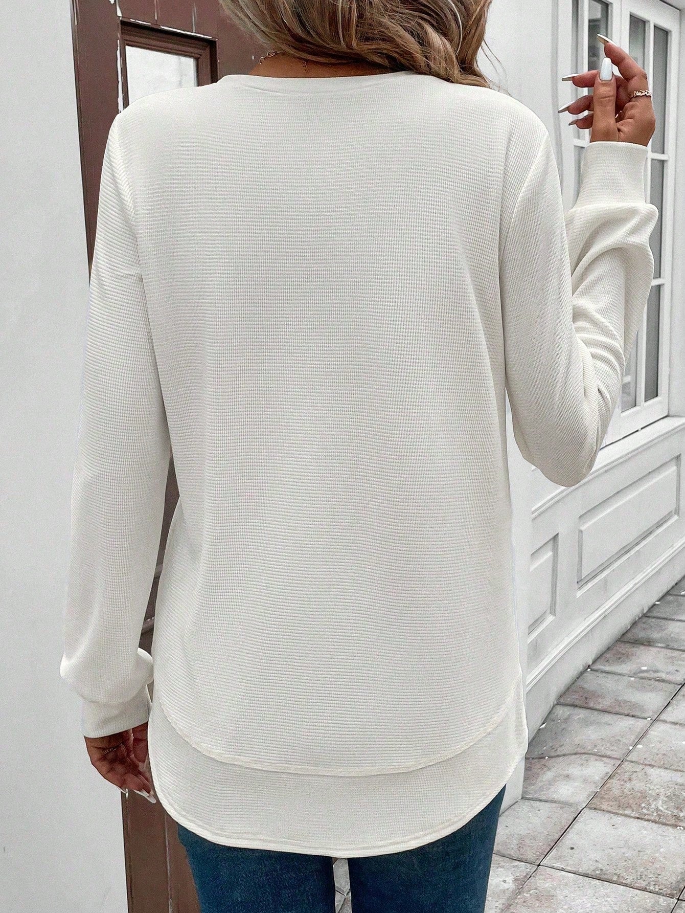 CozyLayer Knit Long Sleeve