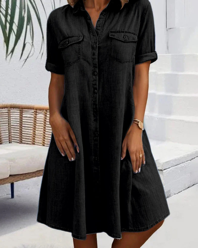 The Riviera Elegance Midi Dress