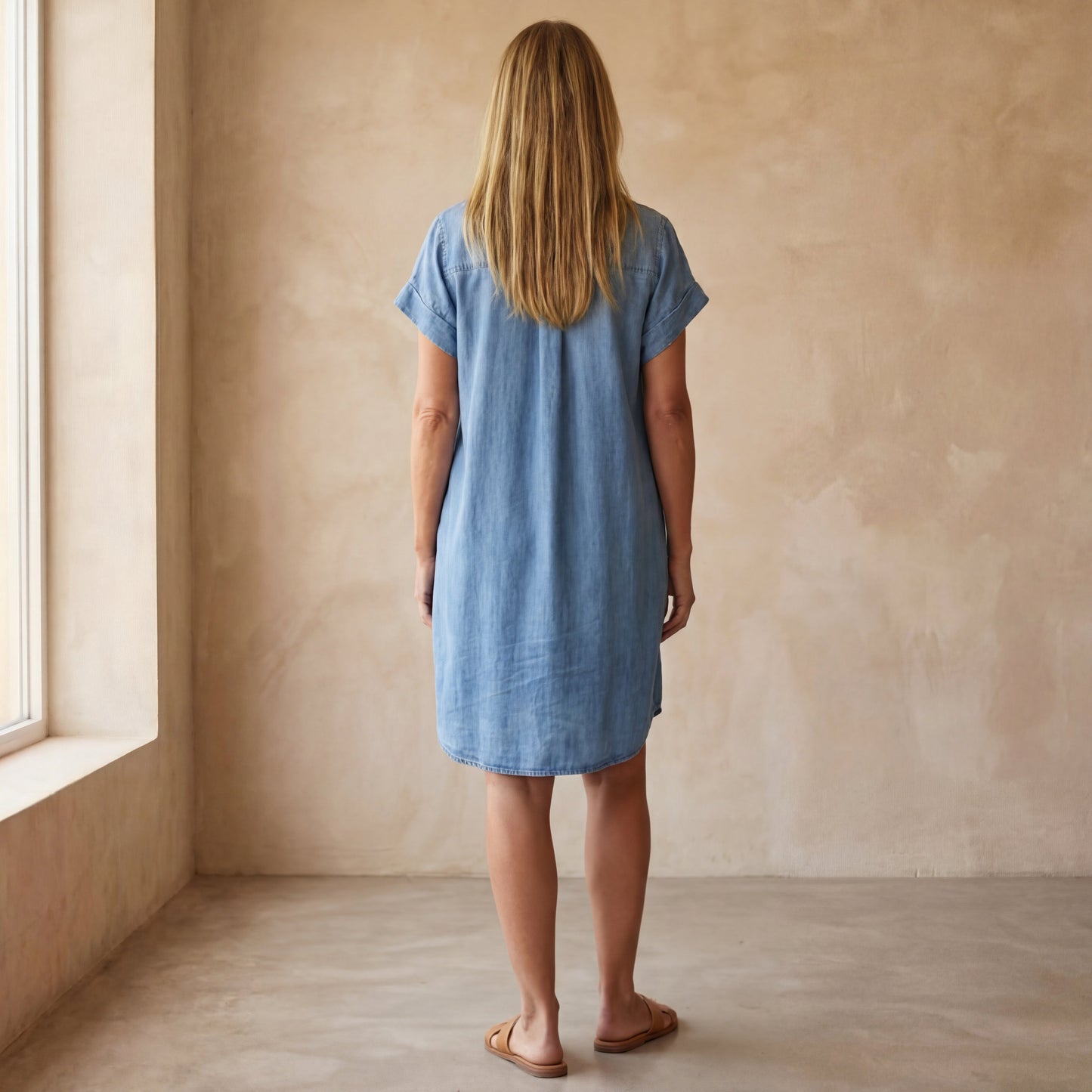 Solène Denim Dress