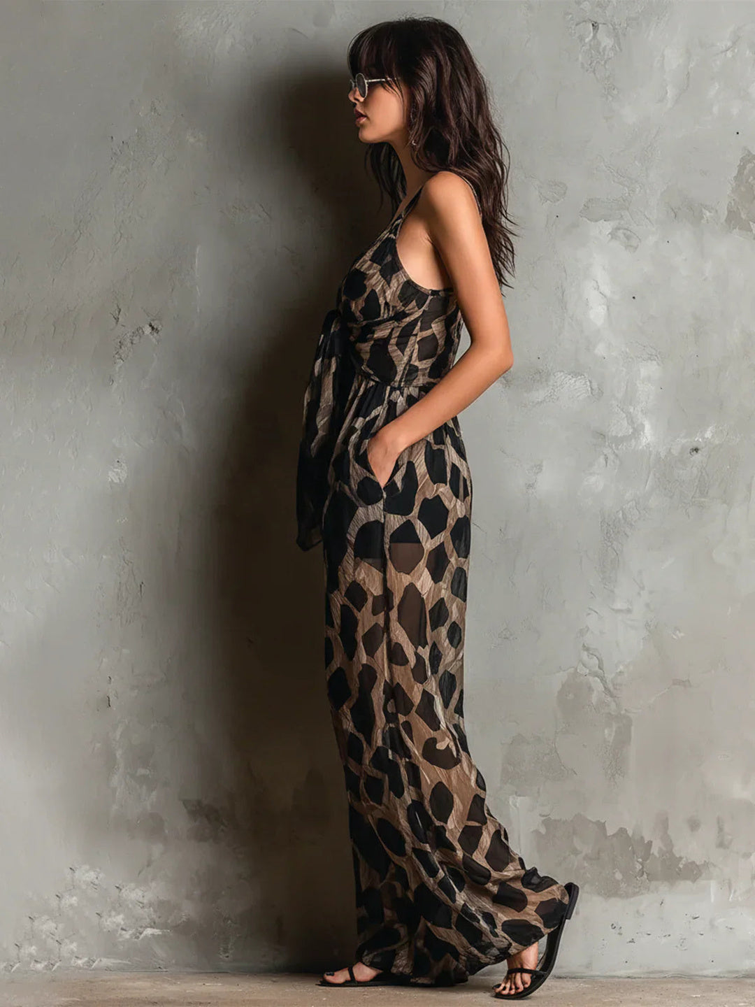 Mirabelle | Leopard Print Jumpsuit