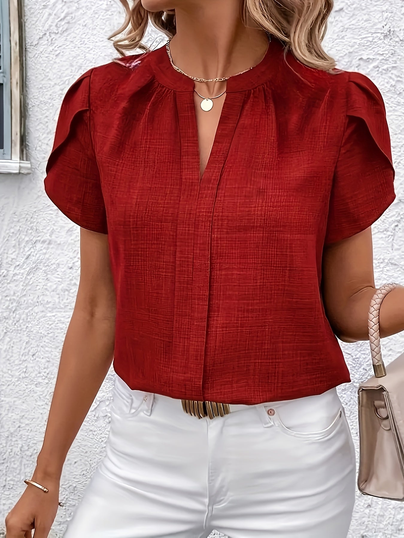 Lina Soft Texture Blouse