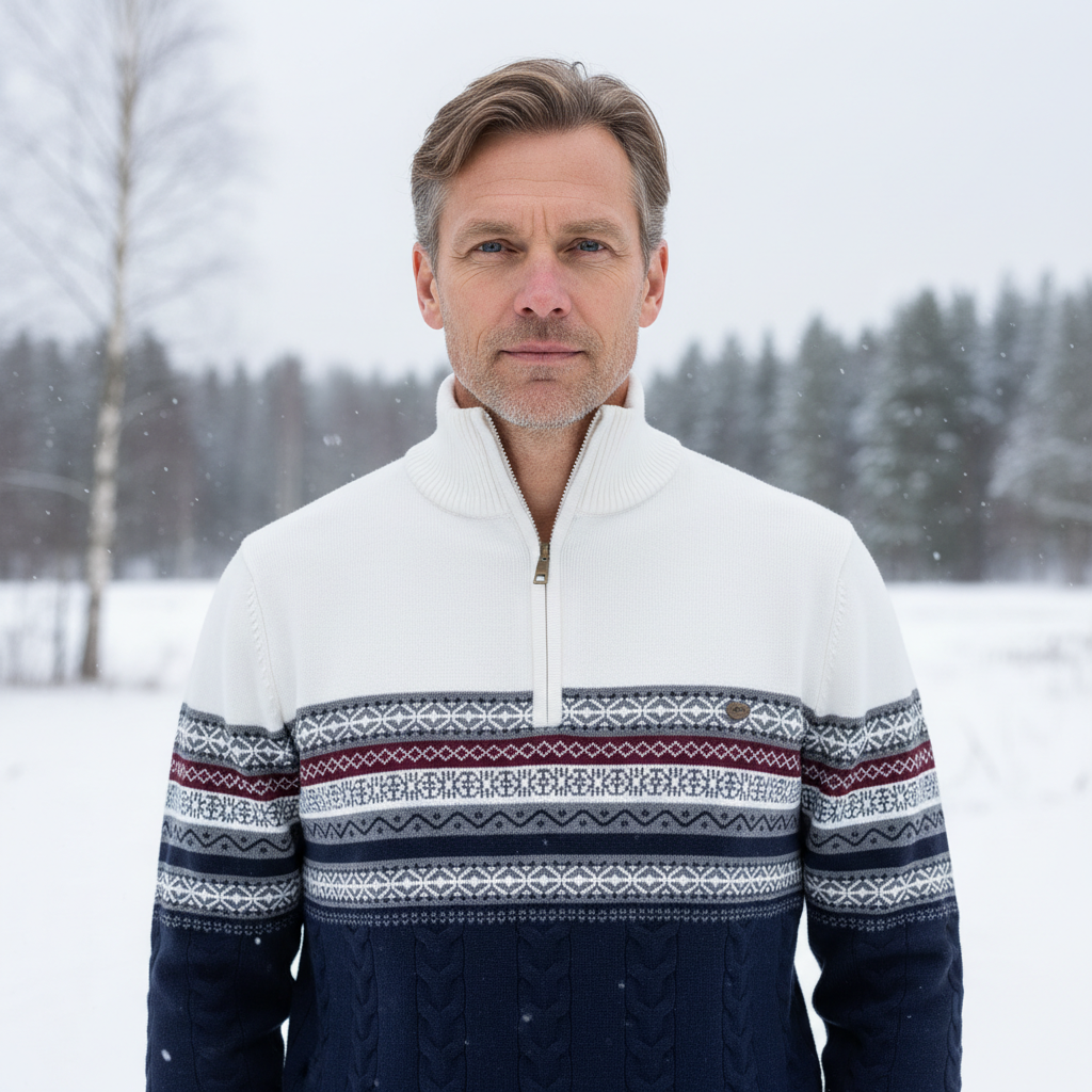 Roman Zip Sweatshirt