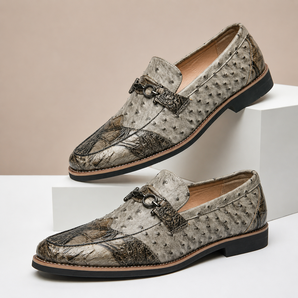 Renzo Genuine Leather Loafers