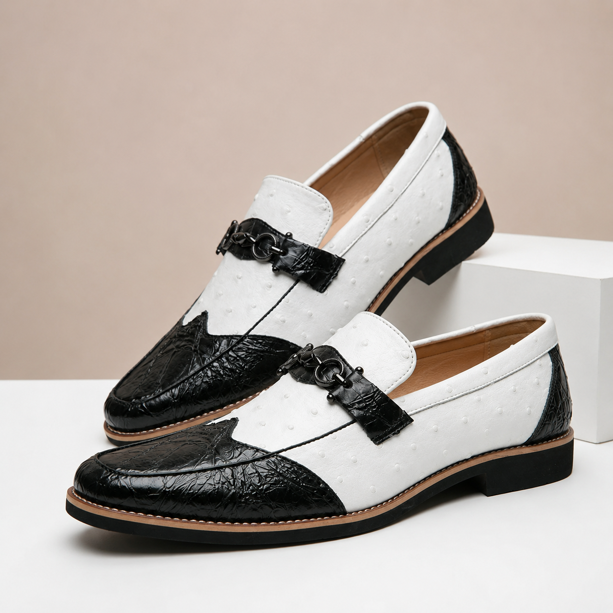 Renzo Genuine Leather Loafers