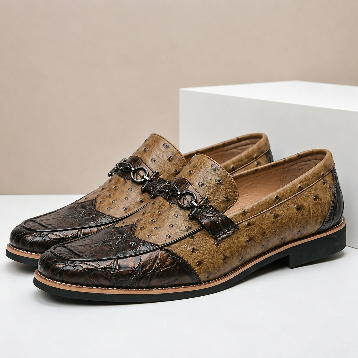 Renzo Genuine Leather Loafers