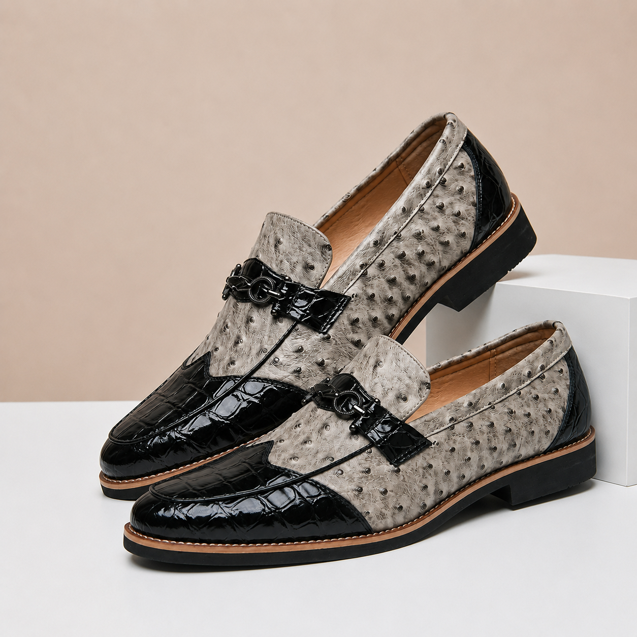 Renzo Genuine Leather Loafers